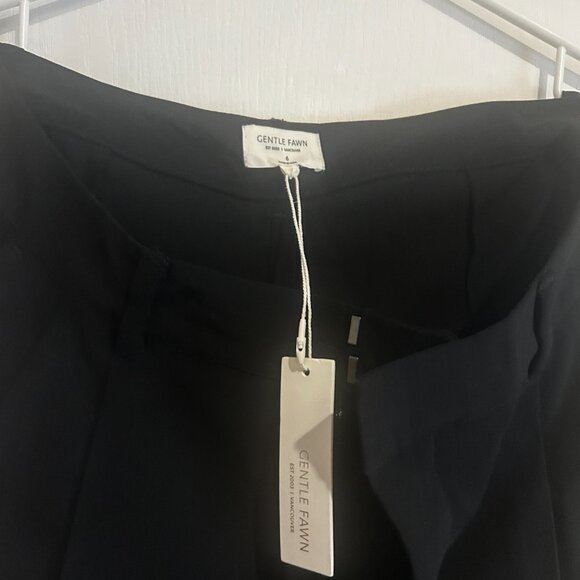 Gentle Fawn Black Wide-Leg Dress Pants – Size S (New With Tags) - Picture 2 of 3